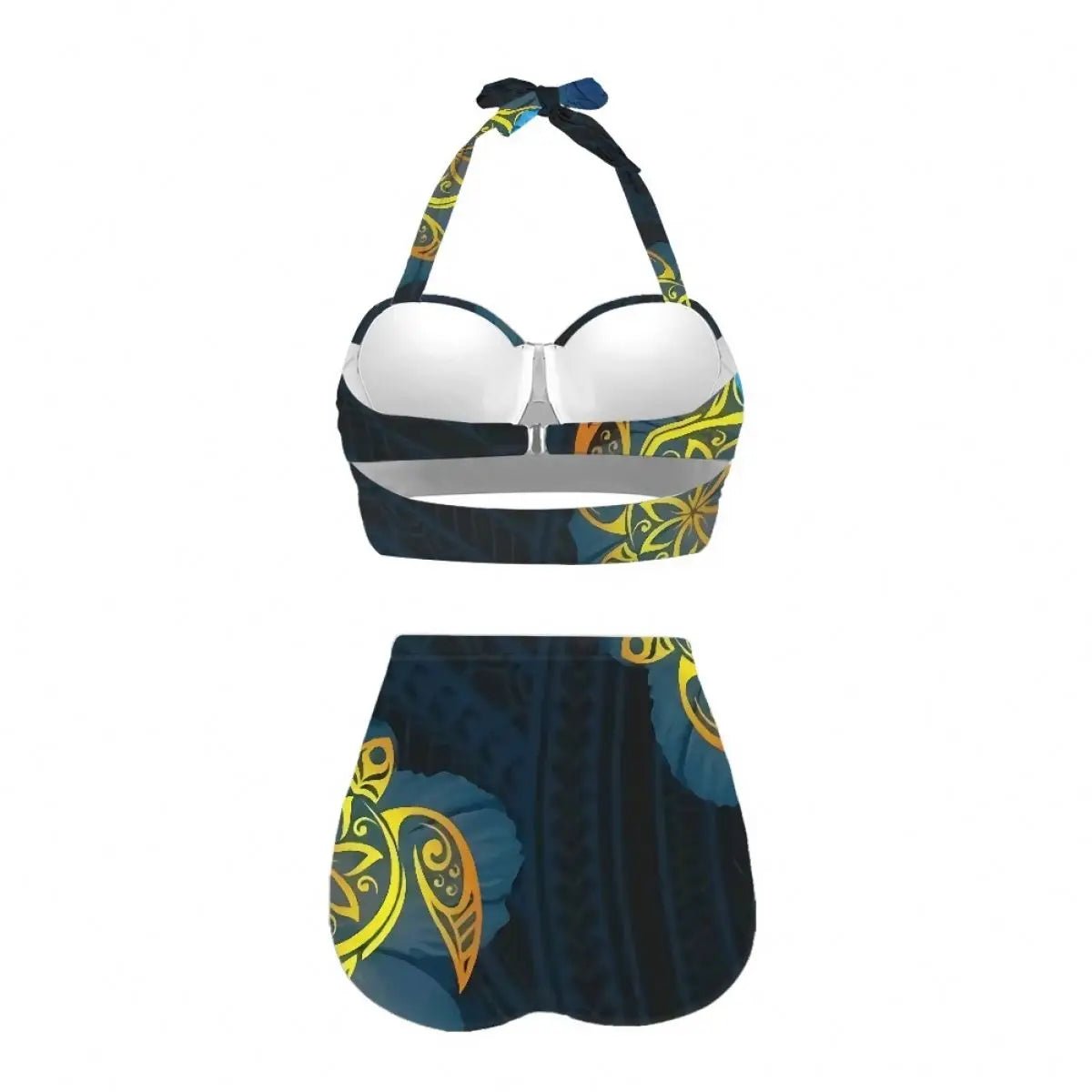 2023 Best Sell Ethnic Style Sexy Girls Swimwear Wholesale Polynesian Swimsuit Women Oversized Premium Frangipani Custom Bikinis - Nouti.market