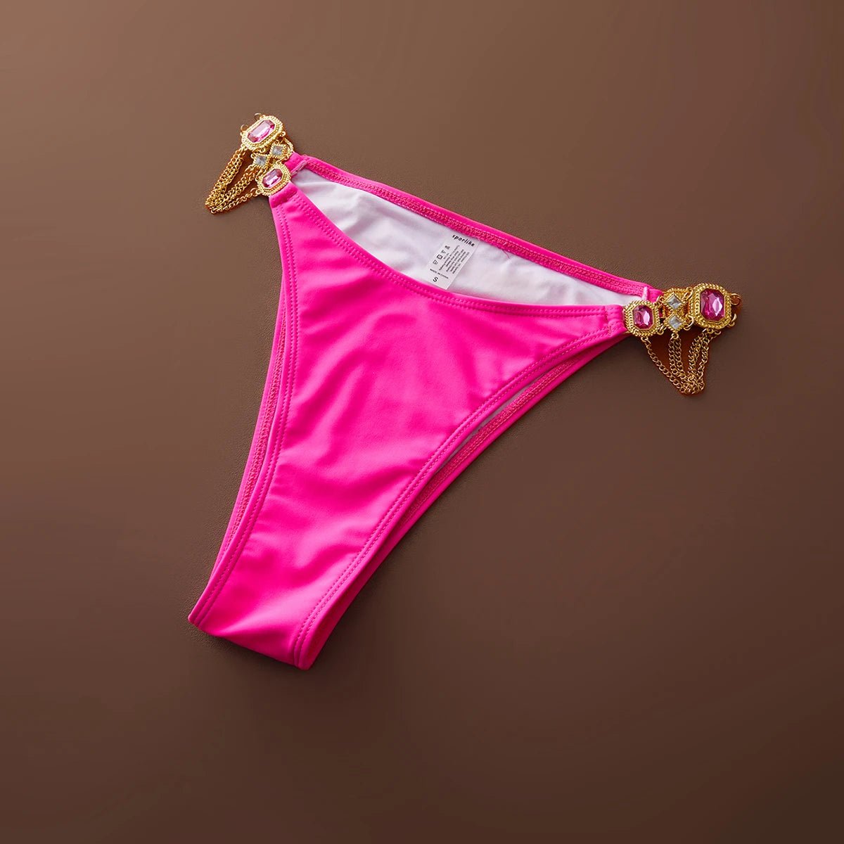 2023 Sexy Brazilian Bikini Set High Waist Golden Printed Women Swimwear Push Up Bikinis Swimsuit Female Biquini Bathing Suit - Nouti.market
