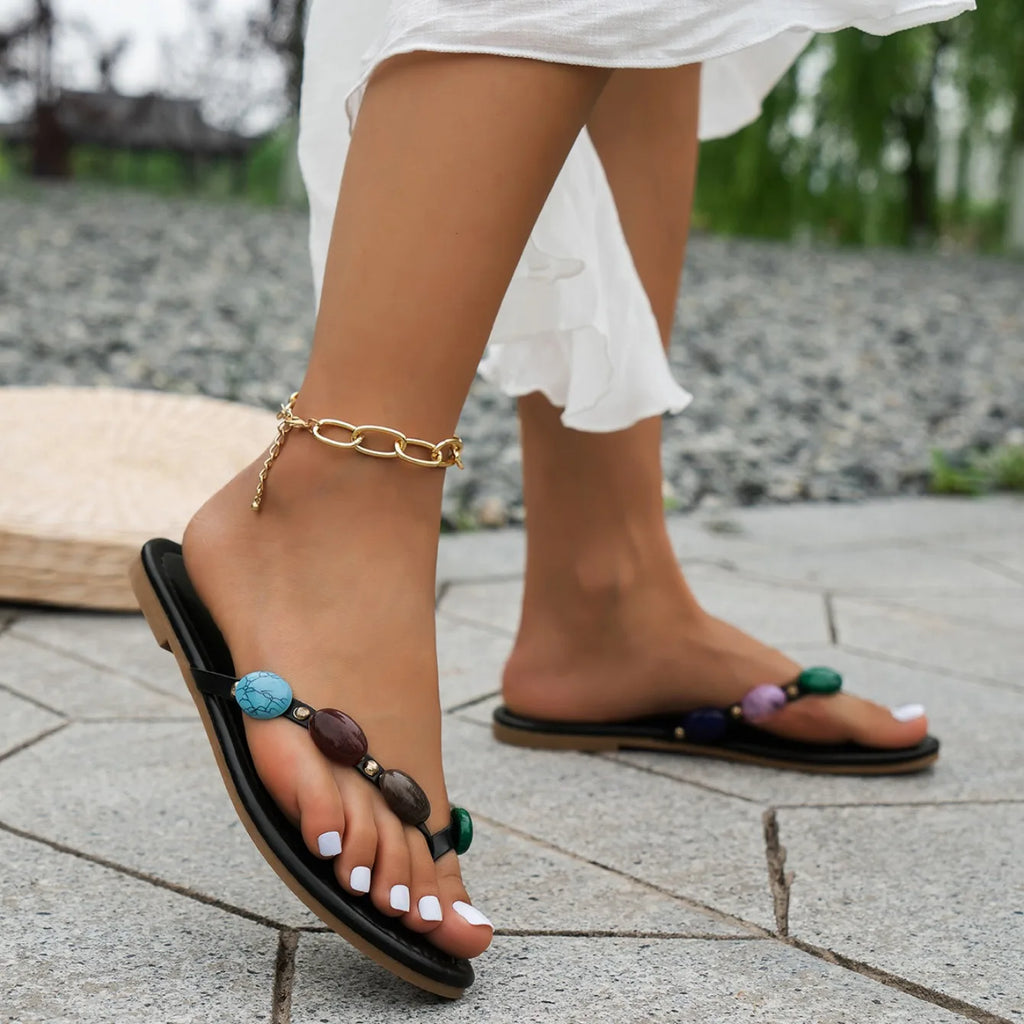 Babouche d'été femmes simple et confortables