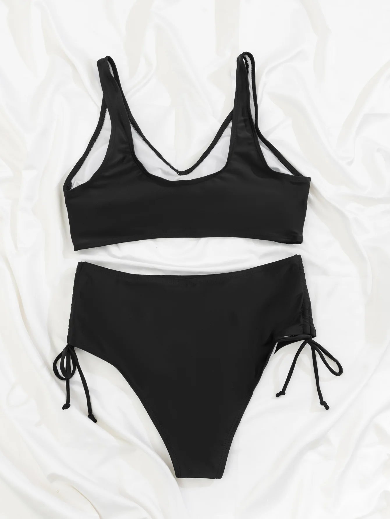 Sexy High Waist Bikini Set 2025 New Push Up Bandage Swimwear Women Print Floral Two Pieces Swimsuit Beach Wear Strappy biquini