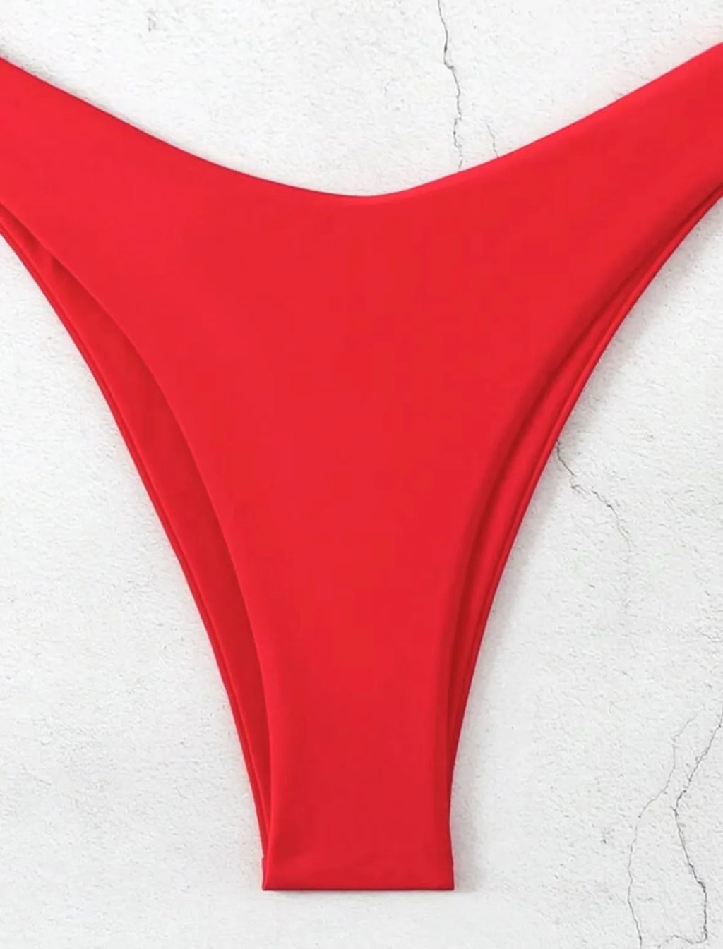New Halter Bikini Women Solid Color Two-Piece Set Sexy Split Swimsuit Yellow Red Black Coffee White Pink Lace Up Bathing Suit