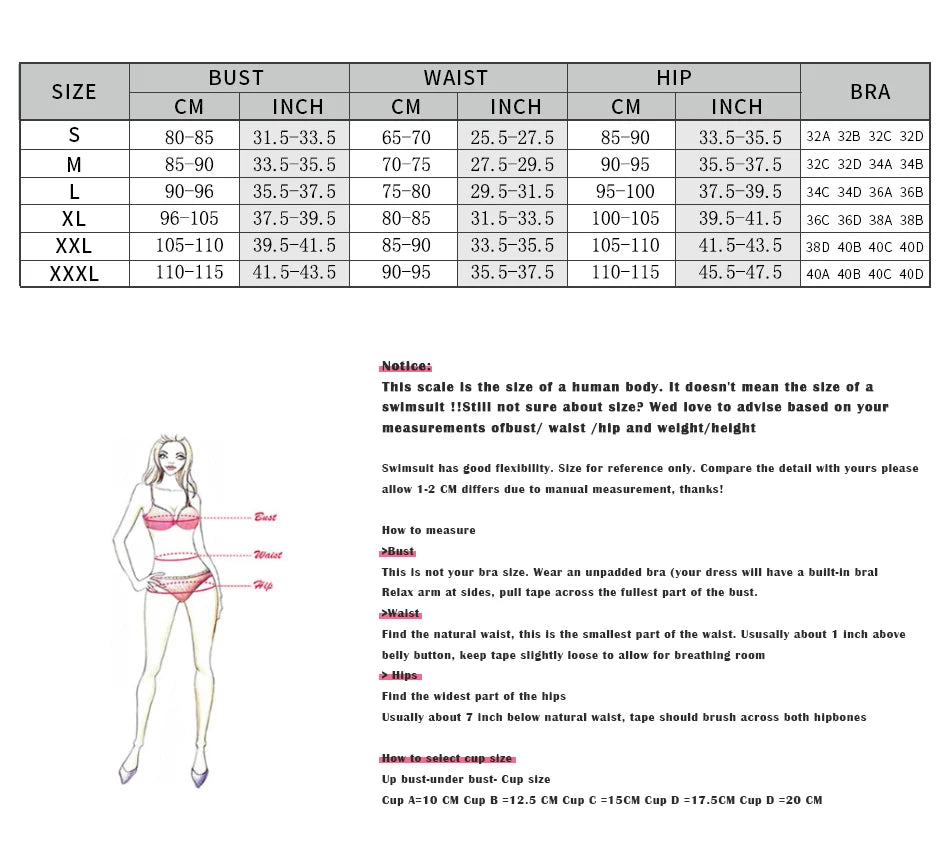 Summer Sexy Bikinis Women's Swimwear Push Up Female Swimsuit Swimming Beach Bathing Suits Brazilian Bikini Set Beachwear Bather