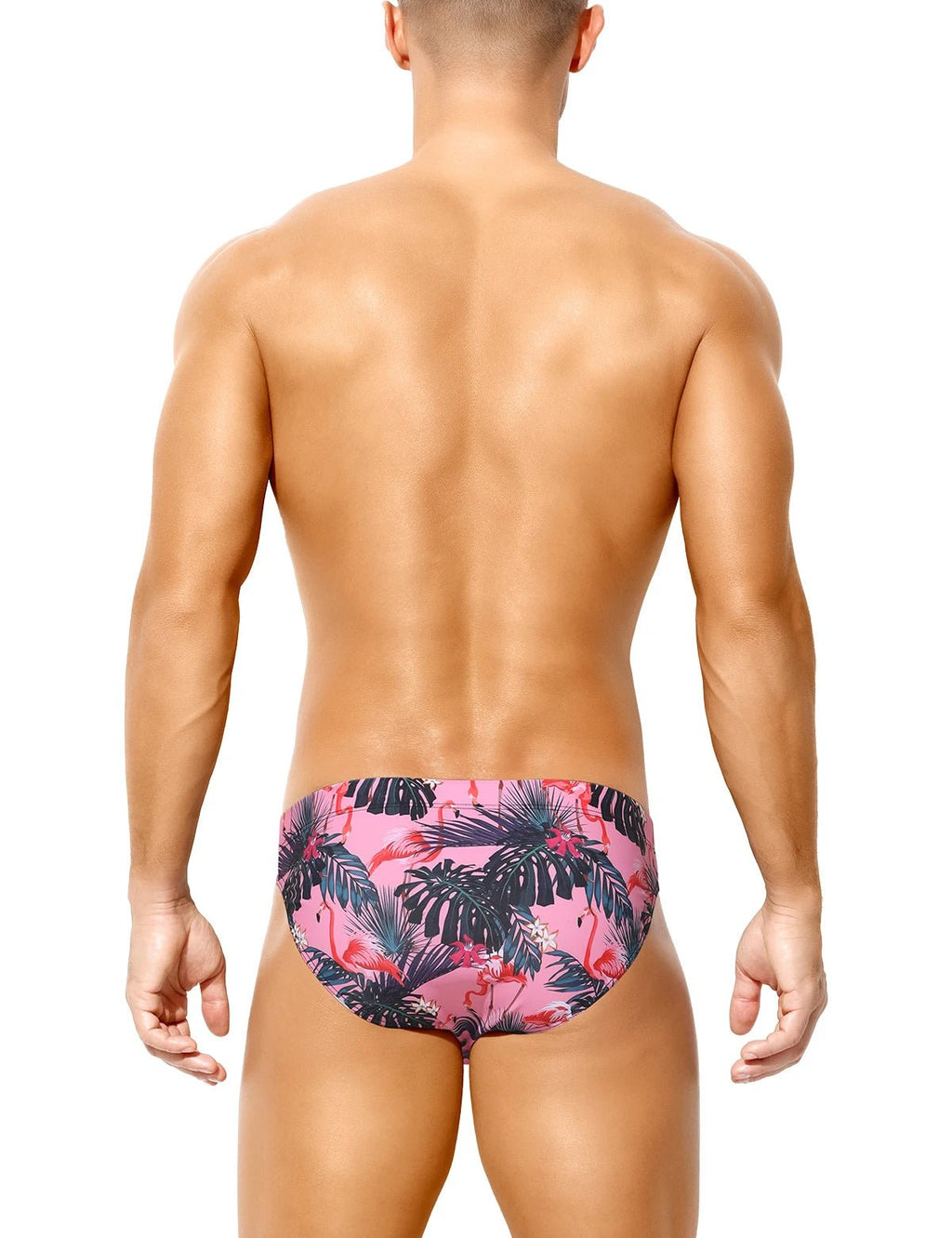 AK No Chafing Tag Men's Polyester Underwear 3D Pouch Mens Swimwear Brief Printed Pattern Brief for Men - Nouti.market