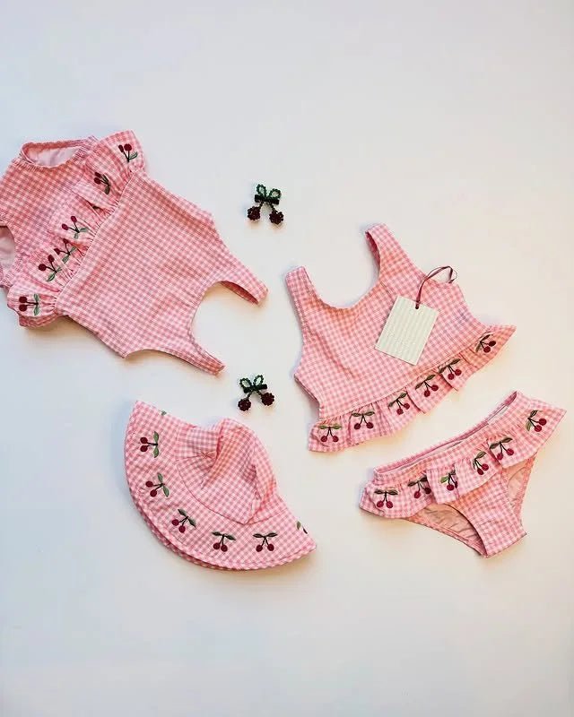 Baby Girls Swimsuit 2026 Toddler Kids Girls Cute Printed One - piece Swimsuit Split Swimsuit Swimwear Seaside Sunscreen Swimming - Nouti.market