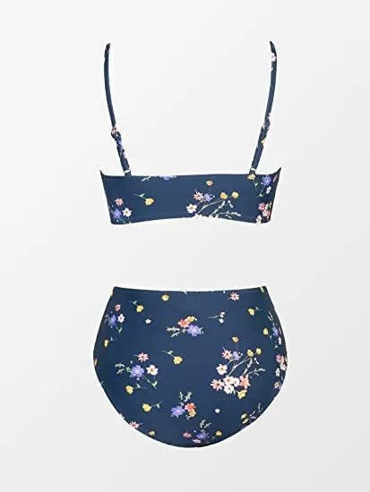 Circyy Sexy Bikini Set Women Halter Low Cut Backless Bathing Suit Holiday High Waiste Thongs Summer 2026 New Chic Split Swimsuit - Nouti.market