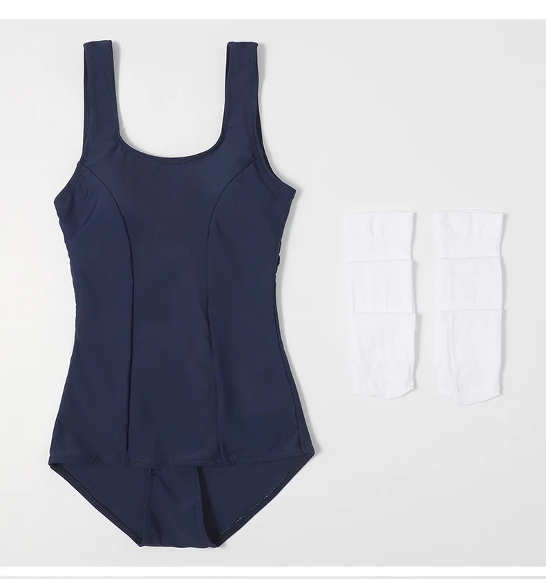 Dead Sea Water Sexy Japanese Sle Bal Swimsuit Women's Tight Fit Thermal Spa Exposure Full Coverage Swimsuit - Nouti.market