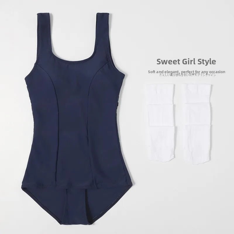 Dead Sea Water Sexy Japanese Sle Bal Swimsuit Women's Tight Fit Thermal Spa Exposure Full Coverage Swimsuit - Nouti.market