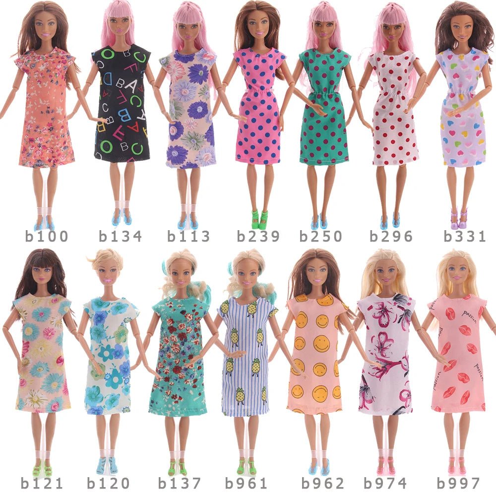 Doll Accessories Clothes Swimsuit,Bike,Guitar,High HeelsFor 30cm Doll Clothes Cute Dress Birthday Toys Gift - Nouti.market