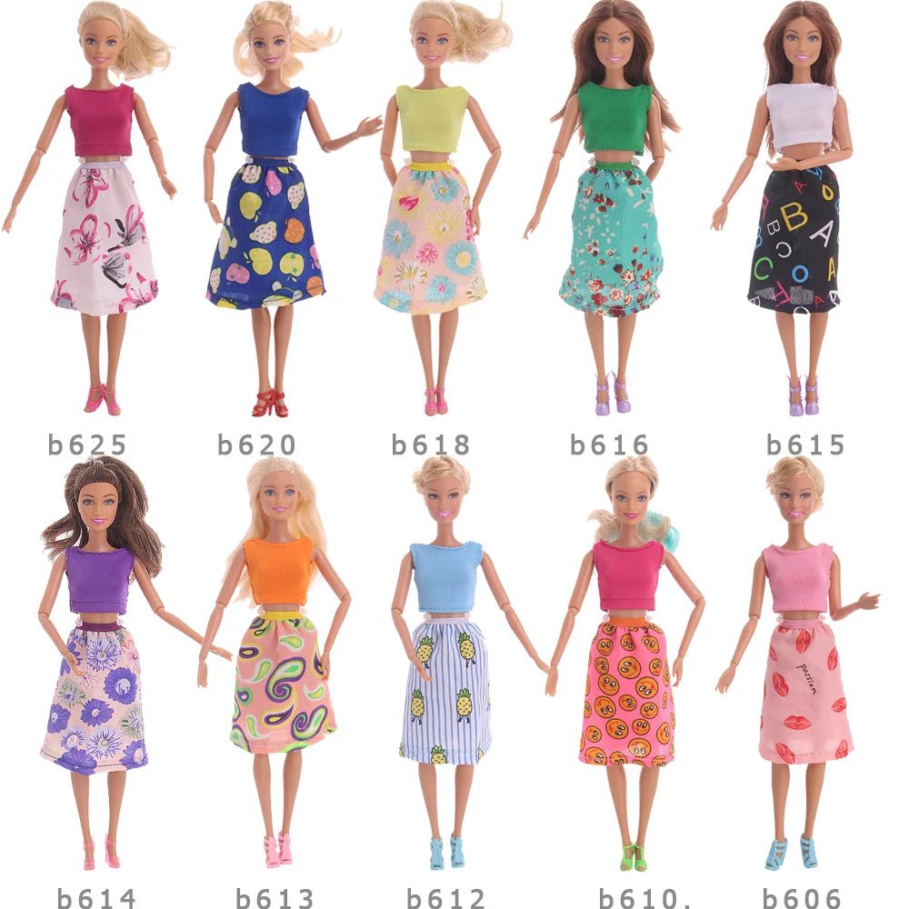 Doll Accessories Clothes Swimsuit,Bike,Guitar,High HeelsFor 30cm Doll Clothes Cute Dress Birthday Toys Gift - Nouti.market