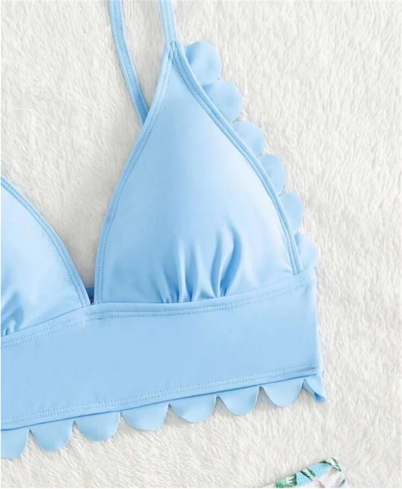 Family Matching Swimwear Sets Mother Daughter Father Son Swimwear Trunks Mom Girls Bikini Swimsuit Dad Boys Beach Family Clothes - Nouti.market