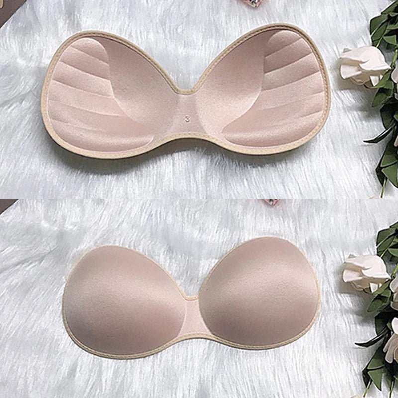 Hemming Push Up Swimsuit Pad Insert Chest Padded Bikini Padded Bra Sponge Padded Body - fitted Colorful Soft Comfort Bra Pad - Nouti.market