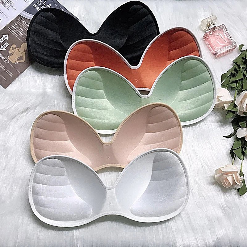 Hemming Push Up Swimsuit Pad Insert Chest Padded Bikini Padded Bra Sponge Padded Body - fitted Colorful Soft Comfort Bra Pad - Nouti.market