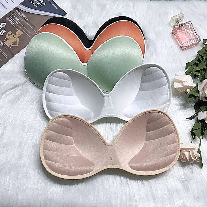 Hemming Push Up Swimsuit Pad Insert Chest Padded Bikini Padded Bra Sponge Padded Body - fitted Colorful Soft Comfort Bra Pad - Nouti.market