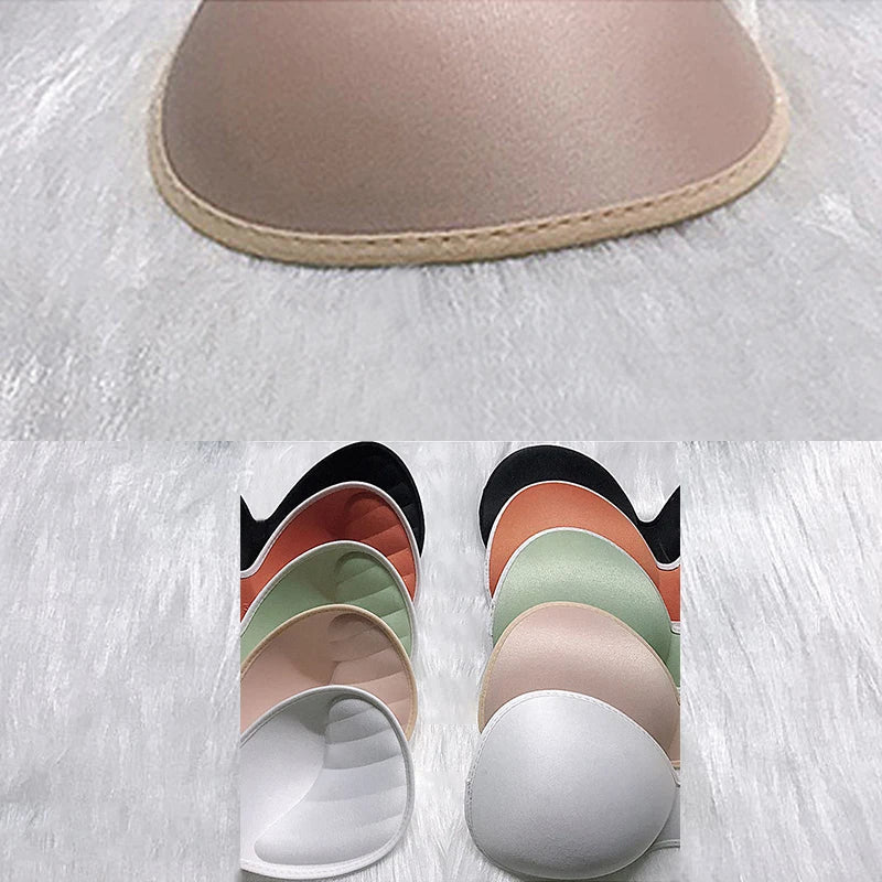Hemming Push Up Swimsuit Pad Insert Chest Padded Bikini Padded Bra Sponge Padded Body - fitted Colorful Soft Comfort Bra Pad - Nouti.market