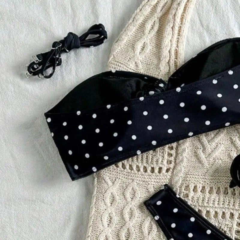 New Sexy Dot Bikinis 2026 Women's Swimwear Female Swimsuit For Swim Wear Bathing Suit Brazilian Bikini Set Beachwear Pool Bather - Nouti.market