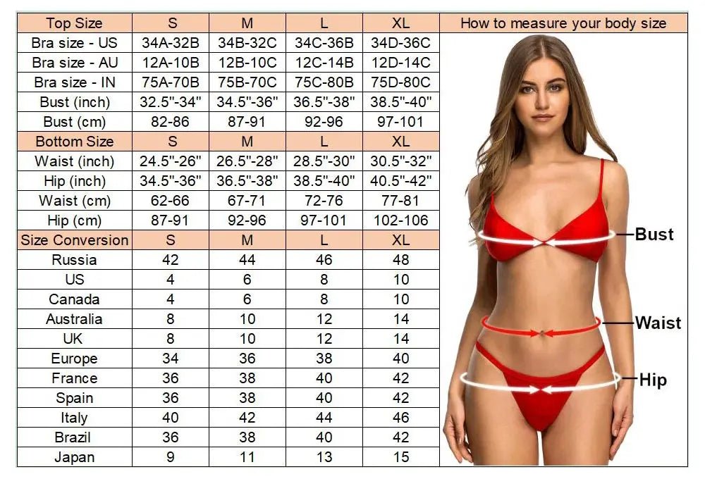 S - XL Leopard Halter Mini Micro Thong Bikini Women Swimwear Female Swimsuit Two - pieces Bikini set Bather Bathing Suit Swim V5207 - Nouti.market