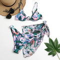 Sexy Marble Print Bikini 2026 Women Push Up Bra Underwire 3 Piece Swimsuit Brazilian Beach Bathing Suit Swimwear Swimming Suits - Nouti.market