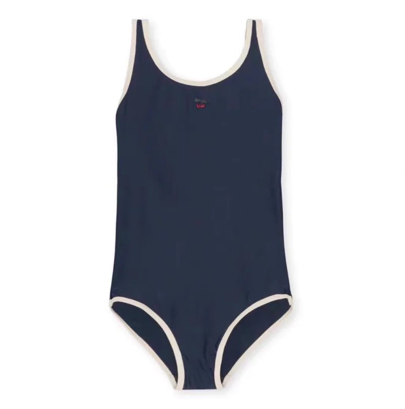 Summer New Danish Girls Swimwear Baby Swimwears Cherry Pattern Split Swimsuit Bikinis Maillot De Bain Enfant Fille Mayo - Nouti.market