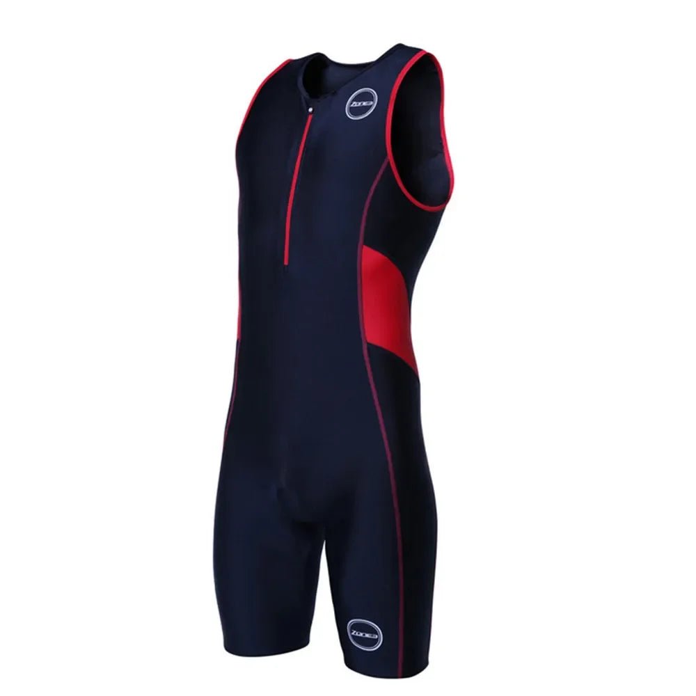 Triathlon Zone3 Men's Cycling Racing Sleeveless Swimsuit Professional Road Bike Roller Skating Suit Cycling Trisuit Bodysuit - Nouti.market