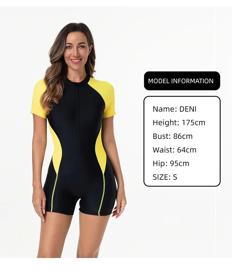 Women's Speed Suit Swimsuit 2025 New Style Thermal Bath Slimming plus Size Pure Desire Swimming Pool Competition Special - Nouti.market