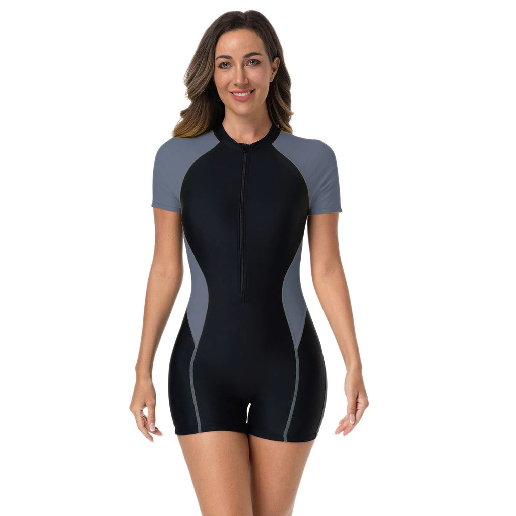 Women's Speed Suit Swimsuit 2025 New Style Thermal Bath Slimming plus Size Pure Desire Swimming Pool Competition Special - Nouti.market